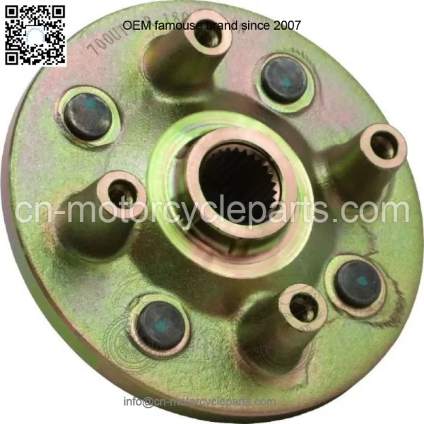 Wheel Hub - Front, UTV, Hisun, 700cc, 27 Spline Trivalent zinc - Image 5
