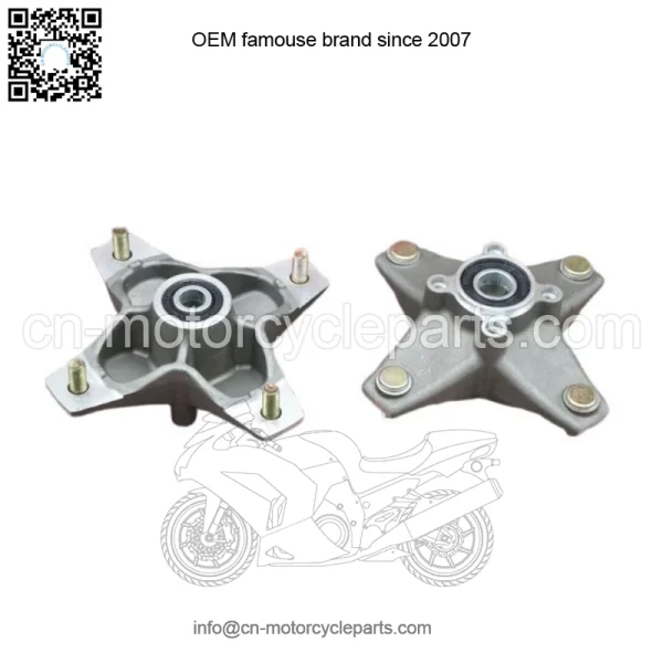 2 x NEW front hubs + studs seals bearings Yamaha Raptor 700 660 YFZ450 YFZ450r - Image 4