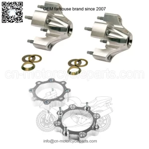 Extended Rear Hubs Front Wheel Spacers Widening Kit For Yamaha YFZ450, 450R