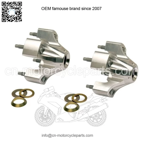 Extended Rear Hubs Front Wheel Spacers Widening Kit For Yamaha YFZ450, 450R - Image 2