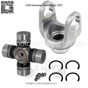 Front Drive Shaft Yoke W/U-Joint for Yamaha Rhino 700 YXR700F Fi 2008-2013(For: Yamaha Rhino 700)