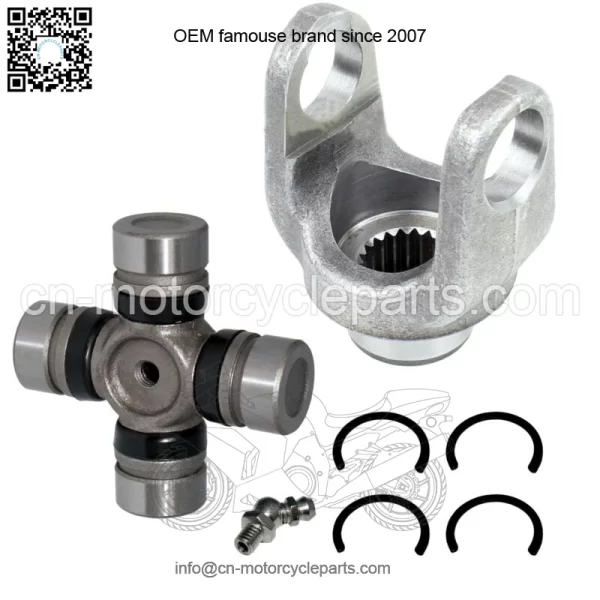 Front Drive Shaft Yoke W/U-Joint for Yamaha Rhino 700 YXR700F Fi 2008-2013(For: Yamaha Rhino 700)