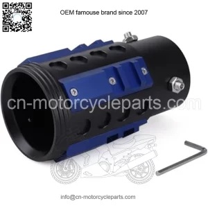 63mm aluminum alloy tail throat #blue