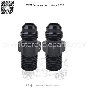 AN3 male to 1/8NPT 2-pack