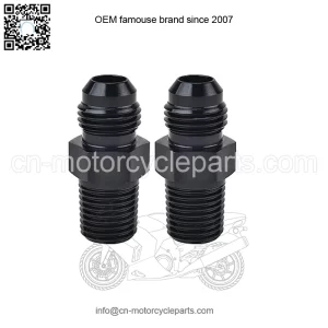 AN4 male to 1/8NPT 2-pack