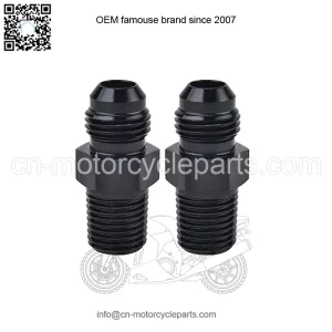 AN4 male to 3/8NPT 2-pack