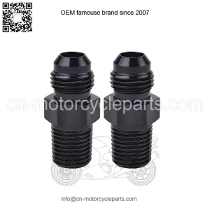 AN6 male to 1/8NPT 2-pack