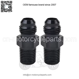 AN12 male to 3/4NPT 2-pack