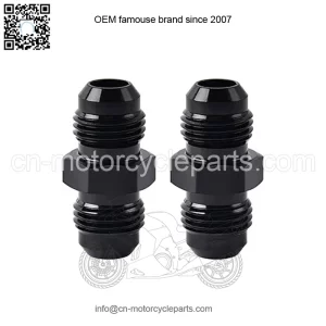 AN6 to AN6 male connector 2 pack
