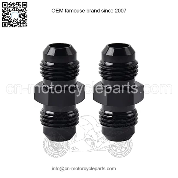 AN6 to AN6 male connector 2 pack