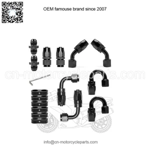 AN8 oil pipe connector kit