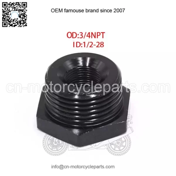 Oil filter adapter 1/2-28??3/4NPT - Image 2