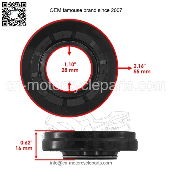Rear Differential Kit For Honda Rancher 420 TRX420FA AT 2009-2014 41300-HP7-A00 - Image 2