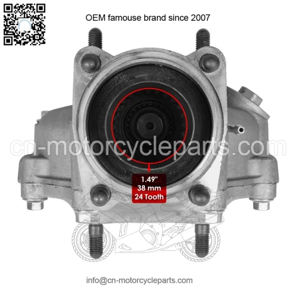 Complete Rear Differential Diff For Honda TRX500 Fm Foreman 500 4X4 S 2005-2011 - Image 4