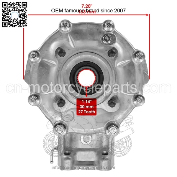 Rear Differential For Honda Rancher 350 TRX350FE 4x4 S 2000-2006 - Image 2