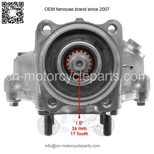 Rear Differential For Honda Rancher 350 TRX350FE 4x4 S 2000-2006 - Image 4