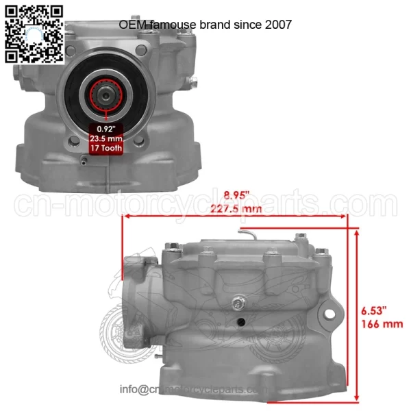 Rear Differential For Honda Sportrax 250 TRX250EX 2001-07 41300-HN6-010 - Image 3