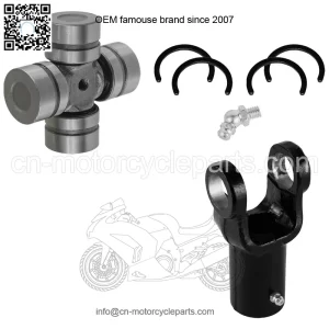 Polaris Scrambler 500 4X4 1998-2009 Front Drive Shaft Yoke & U-Joint Kit