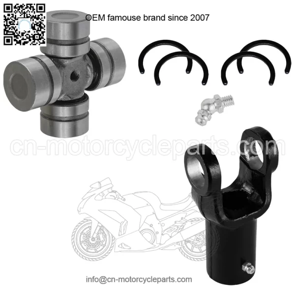 Polaris Scrambler 500 4X4 1998-2009 Front Drive Shaft Yoke & U-Joint Kit