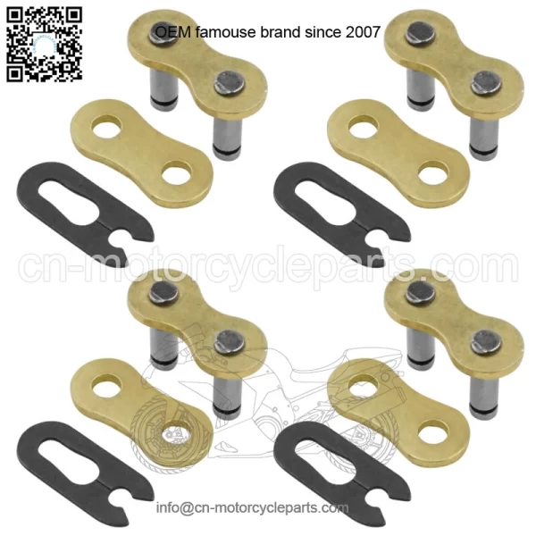 530 Chain Master Link For Motorcycle Bike ATV Connecting Link Gold - Image 3