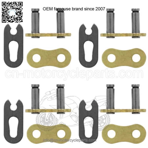 530 Chain Master Link For Motorcycle Bike ATV Connecting Link Gold - Image 4