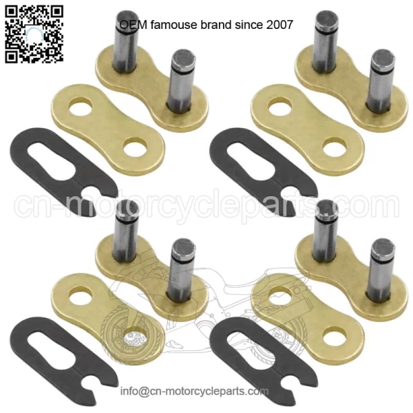 530 Chain Master Link For Motorcycle Bike ATV Connecting Link Gold - Image 5