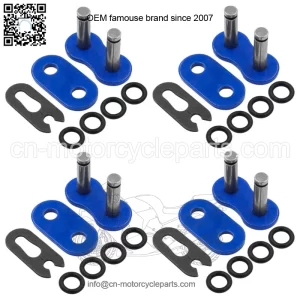 520 Chain Master Link W/ O Ring For Motorcycle Bike ATV Connecting Link Blue