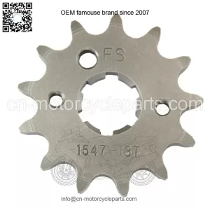13 Tooth Front Steel Sprocket for Yamaha Warrior 350, Banshee 350 & Raptor 350