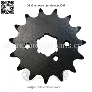 15 Tooth Front Steel Sprocket for Yamaha Warrior 350, Banshee 350 & Raptor 350