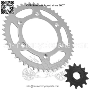 Front Rear Drive Chain Sprocket for Honda CRF250RX 2019-2021 41202-MKE-A00