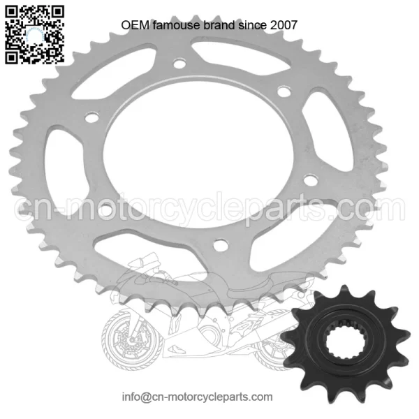Front Rear Drive Chain Sprocket for Honda CRF250RX 2019-2021 41202-MKE-A00 - Image 4