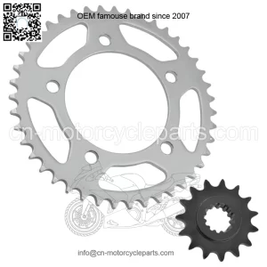 Front Rear Drive Chain Sprocket for Honda CB650R ABS 2019-2021 23801-MJE-D00