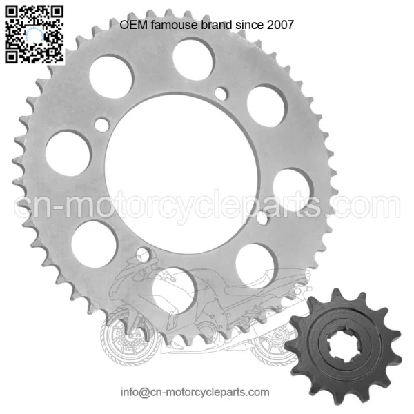 Drive Chain Sprockets For Kawasaki KLX140L 2008-2009 2011-2023 42041-005 - Image 4