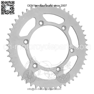 Rear Wheel Chain Sprocket For Yamaha YZ250 2010-2022 / YZ450 2010-2021