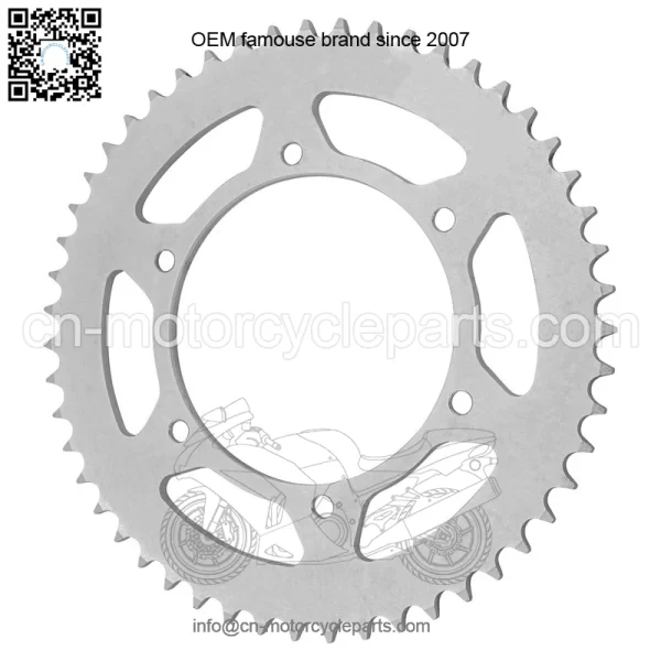 Rear Wheel Chain Sprocket For Yamaha YZ250 2010-2022 / YZ450 2010-2021 - Image 3