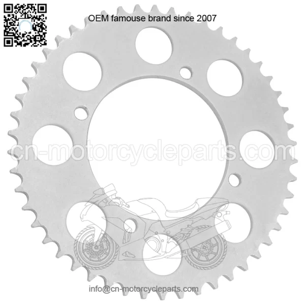 Rear Wheel Chain Sprocket For Kawasaki KX80 1998-1999 KX85 2001-24 KLX 140 08-24 - Image 3