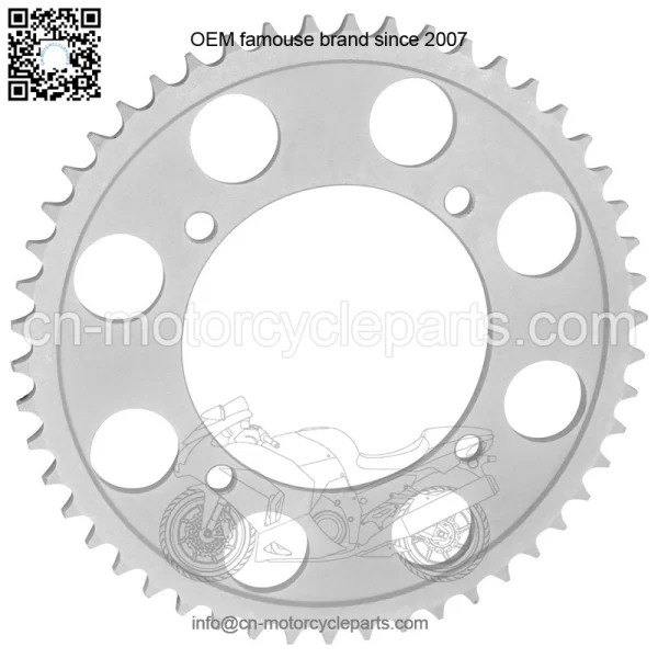 Rear Wheel Chain Sprocket For Kawasaki KX80 1998-1999 KX85 2001-24 KLX 140 08-24 - Image 5