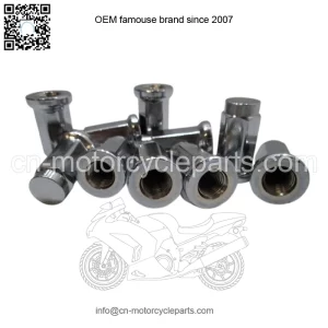 wheel nut chrome flat M10x1,25  13275