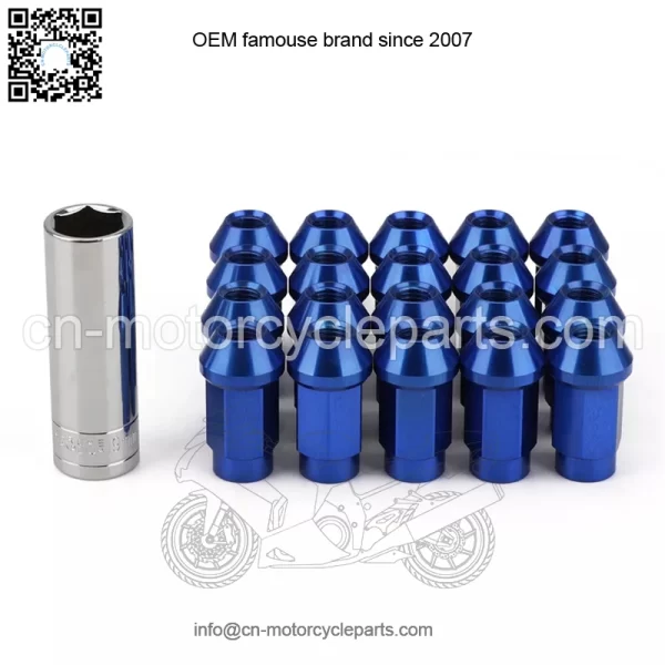 7075 star model (cone mouth) nut M14*1.5 - Image 3