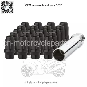 48mm Toyota model 7075 nut opposite side 19mm M12*1.5# black