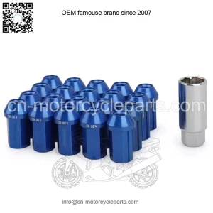 7075 42mm Blind hole Rays nut M14*1.5