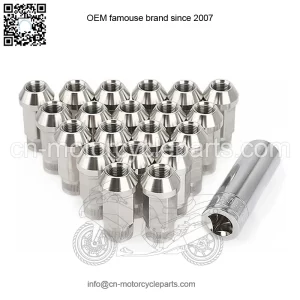 50mm Stainless steel nut straight grain (19 pairs of sides) M12*1.5