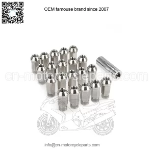 50mm Stainless steel nut straight grain (19 pairs of sides) M12*1.25
