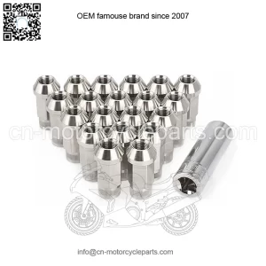 50mm Stainless steel nut straight grain (19 pairs of sides) M14*1.5