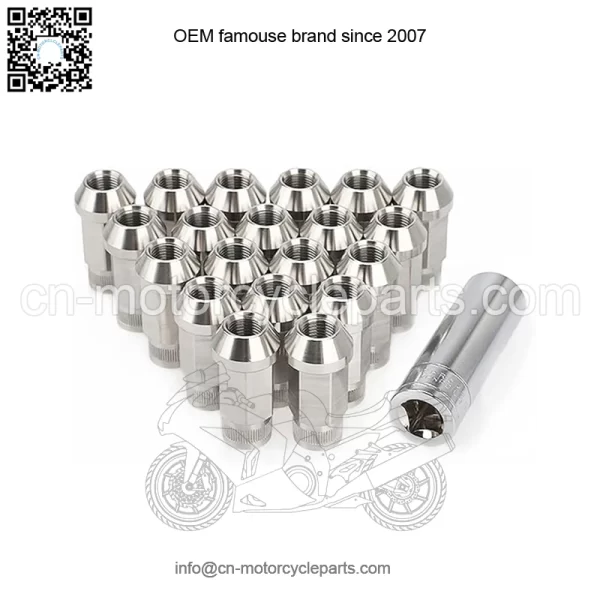 50mm Stainless steel nut straight grain (19 pairs of sides) M14*1.5