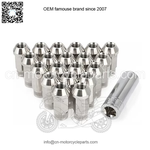 50mm Stainless steel nut straight grain (19 pairs of sides) M14*2