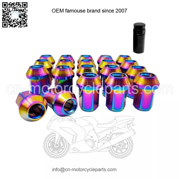 45mm 19 pairs of sides 35CrMo iron nut M14*1.5 - Image 2
