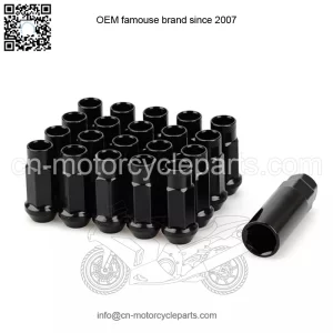 Invincible style iron nut # black M12*1.5