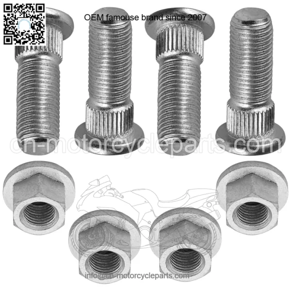Polaris Scrambler 500 2004-2012 / Sportsman 800 2005-2014 Wheel Nuts & Bolts