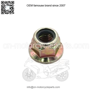 NUT FLG- M12X1.75- NYLON GR 10